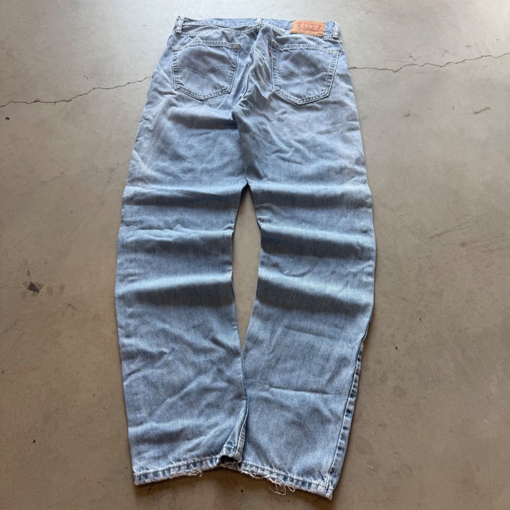 Levi's Light Blue Straight Leg Jeans